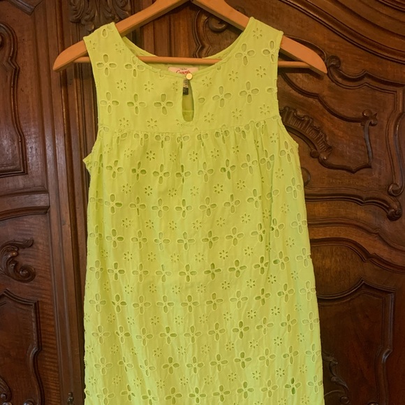 Lands End Canvas Eyelet Sundress - Picture 1 of 5